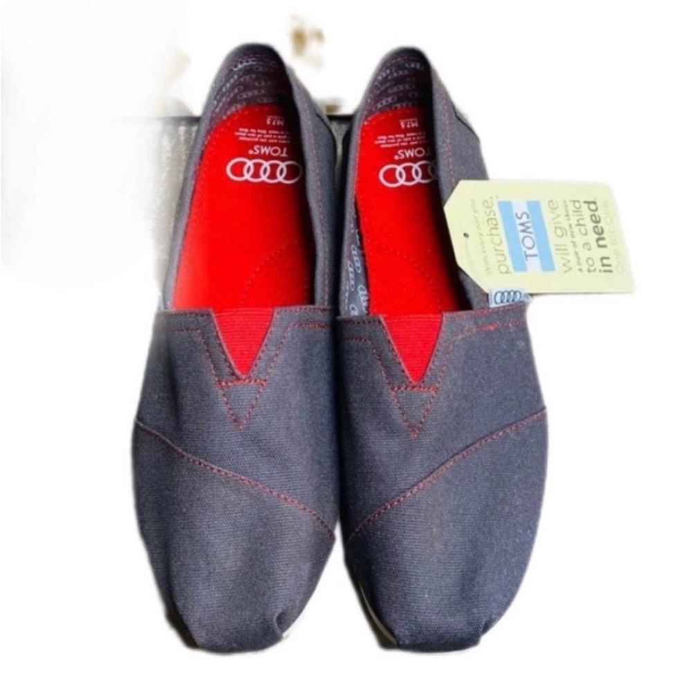 TOMS Audi Edition Unisex Shoes Womens 9.5 Men’s 7.5